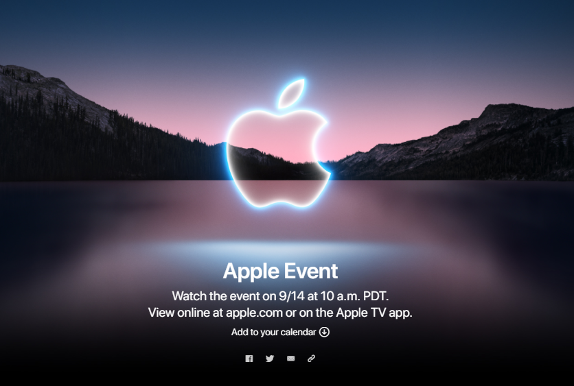 Cách xem trực tiếp sự kiện ra mắt iPhone 13 và Apple Watch 7