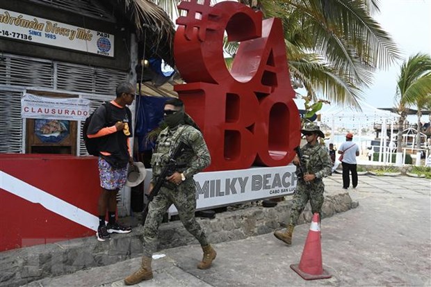 Mexico huy động hàng chục nghìn binh lính ứng phó bão Hilary