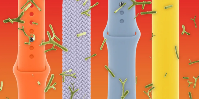 Dây đeo Apple Watch là nơi ưa thích của vi khuẩn E. coli