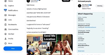 Tỷ phú Elon Musk thừa nhận chỉ đùa khi nói muốn đấu lồng với Mark Zuckerberg Tỷ phú Elon Musk thừa nhận chỉ đùa khi nói muốn đấu lồng với Mark Zuckerberg