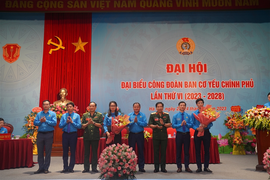 Đại hội đại biểu Công đoàn Ban Cơ yếu Chính phủ lần thứ VI nhiệm kỳ 2023-2028