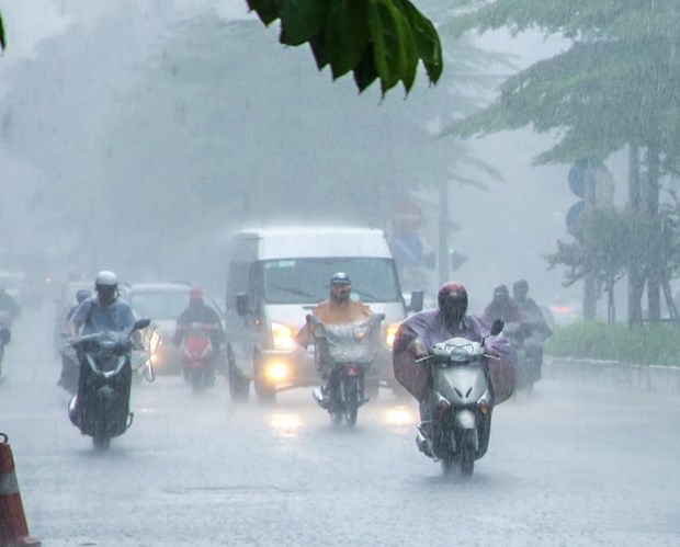Các khu vực đều có mưa và dông, đề phòng lốc, sét, gió giật mạnh