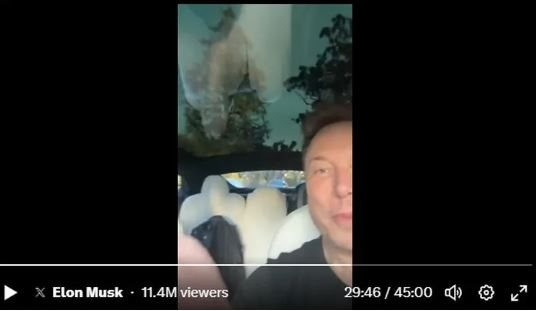 Lý do cảnh sát không phạt Elon Musk vì livestream trái phép khi lái ô tô điện