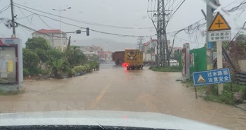 Trung Quốc: Bão Haikui khiến 3 người mất tích, thiệt hại nhiều tài sản Trung Quốc: Bão Haikui khiến 3 người mất tích, thiệt hại nhiều tài sản