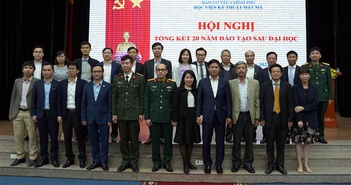 Học viện Kỹ thuật mật mã tổng kết 20 năm đào tạo sau đại học Học viện Kỹ thuật mật mã tổng kết 20 năm đào tạo sau đại học