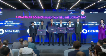 Lộ diện 4 giải pháp đổi mới sáng tạo xuất sắc nhất Việt Nam: FPT, VNPT, Misa cùng startup tối ưu vận hành điều hòa Benkon được vinh danh Lộ diện 4 giải pháp đổi mới sáng tạo xuất sắc nhất Việt Nam: FPT, VNPT, Misa cùng startup tối ưu vận hành điều hòa Benkon được vinh danh