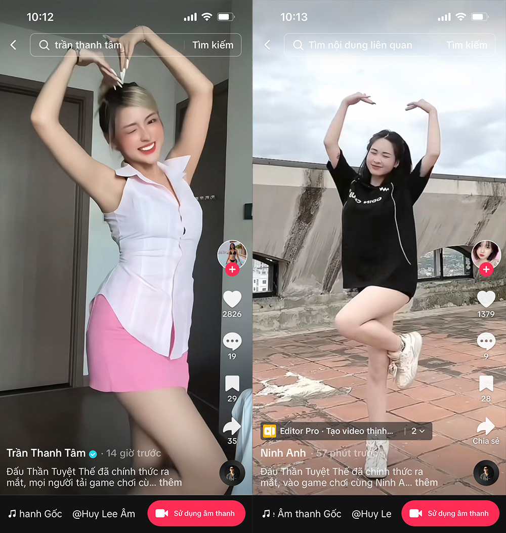 Dàn Hot Tiktoker đua nhau remix, cover bài hát chủ đề game Đấu Thần Tuyệt Thế - Ảnh 5. Dàn Hot Tiktoker đua nhau remix, cover bài hát chủ đề game Đấu Thần Tuyệt Thế - Ảnh 5.