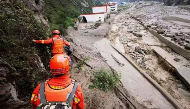 Trung Quốc: Lở đất do mưa lớn sau bão Haiku khiến 7 người thiệt mạng