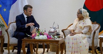 Tổng thống Pháp thăm Bangladesh để thúc đẩy chiến lược Ấn Độ Dương - Thái Bình Dương