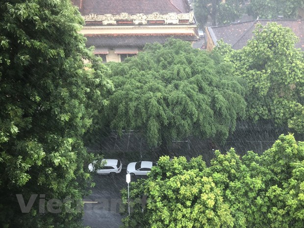 Các khu vực có mưa to và dông, trong mưa có khả năng xảy lốc sét