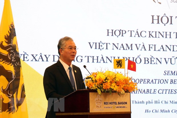 Việt Nam-Bỉ hợp tác xây dựng thành phố thích ứng điều kiện khí hậu