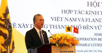 Việt Nam-Bỉ hợp tác xây dựng thành phố thích ứng điều kiện khí hậu Việt Nam-Bỉ hợp tác xây dựng thành phố thích ứng điều kiện khí hậu