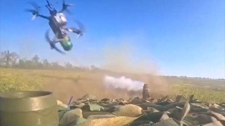 UAV cảm tử Ukraine bất lực trước hệ thống bảo vệ của xe tăng Nga
