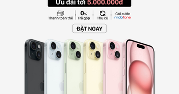 iPhone 15 Series giá từ 21.490.000 đồng khi mua gói cước độc quyền của MobiFone iPhone 15 Series giá từ 21.490.000 đồng khi mua gói cước độc quyền của MobiFone