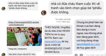 Cảnh giác bình chọn qua website: Hình thức lừa đảo không mới nhưng nhiều người vẫn dính bẫy Cảnh giác bình chọn qua website: Hình thức lừa đảo không mới nhưng nhiều người vẫn dính bẫy