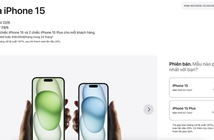 Giá bán và thời điểm lên kệ của iPhone 15 tại Việt Nam