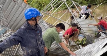 Kiên Giang: Mưa lớn kèm theo dông, lốc gây thiệt hại tài sản của dân