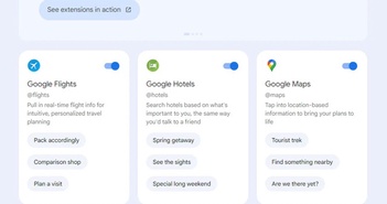 Bard được liên kết các dịch vụ phổ biến của Google Bard được liên kết các dịch vụ phổ biến của Google