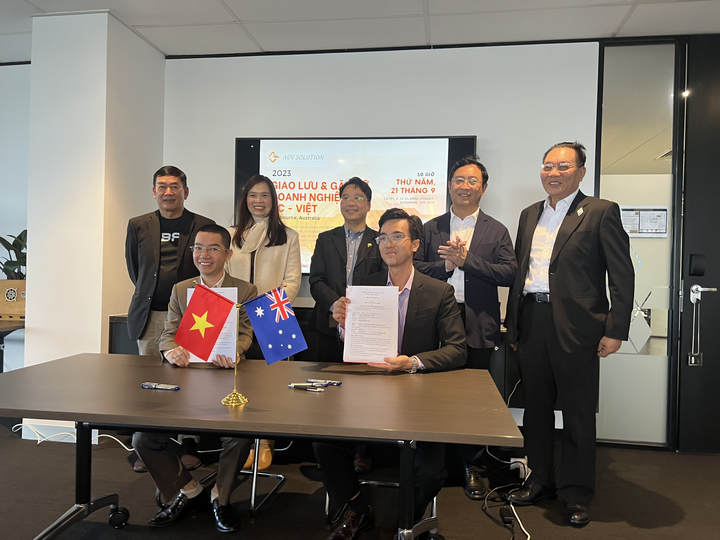 Giao lưu hợp tác giữa doanh nghiệp Việt Nam-Australia bên thềm TECHFEST 2023