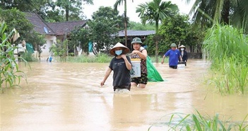 Nghệ An: Khắc phục hậu quả mưa lũ, không để người dân thiếu đói