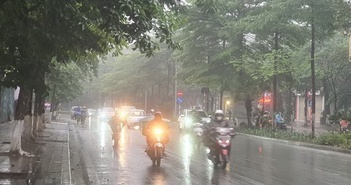 Các khu vực trên cả nước chiều tối và đêm mưa rào, ngày nắng Các khu vực trên cả nước chiều tối và đêm mưa rào, ngày nắng