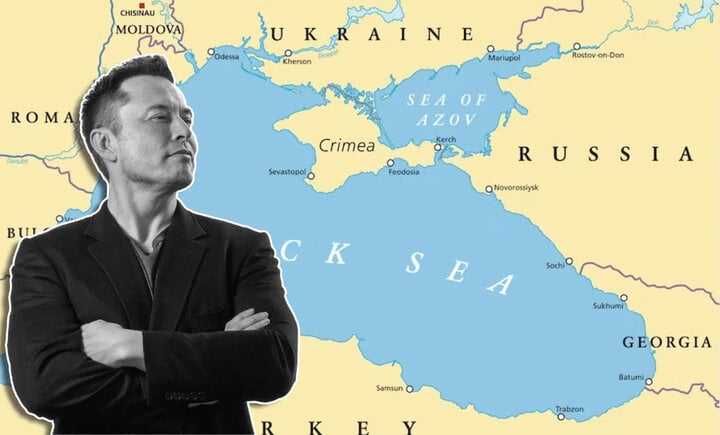 Tỷ phú Elon Musk cho rằng nếu ông đồng ý với yêu cầu của Ukraine hỗ trợ tấn công Crimea rõ ràng SpaceX sẽ trở thành một phần khiến xung đột leo thang. (Ảnh: Mashable)