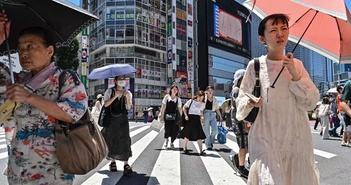 Nền nhiệt của Nhật Bản tăng cao bất thường trong tháng 9