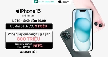 Hoàng Hà Mobile mở bán iPhone 15 series với nhiều ưu đãi bất ngờ
