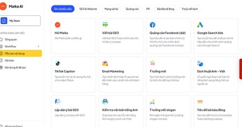 Maika ra mắt trợ lý ảo sáng tạo nội dung cho người làm marketing và startup Maika ra mắt trợ lý ảo sáng tạo nội dung cho người làm marketing và startup