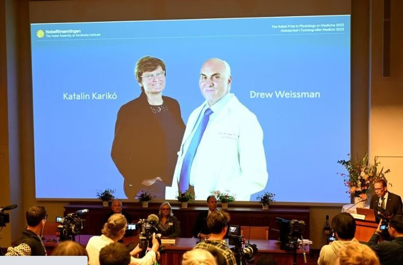 Katalin Karikó và Drew Weissman - những chủ nhân Giải VinFuture giành Nobel Y học với công trình nghiên cứu vắc xin COVID-19