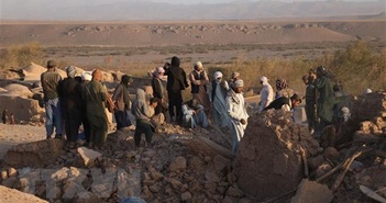 Động đất mạnh 6,3 độ làm rung chuyển miền Tây Bắc Afghanistan Động đất mạnh 6,3 độ làm rung chuyển miền Tây Bắc Afghanistan
