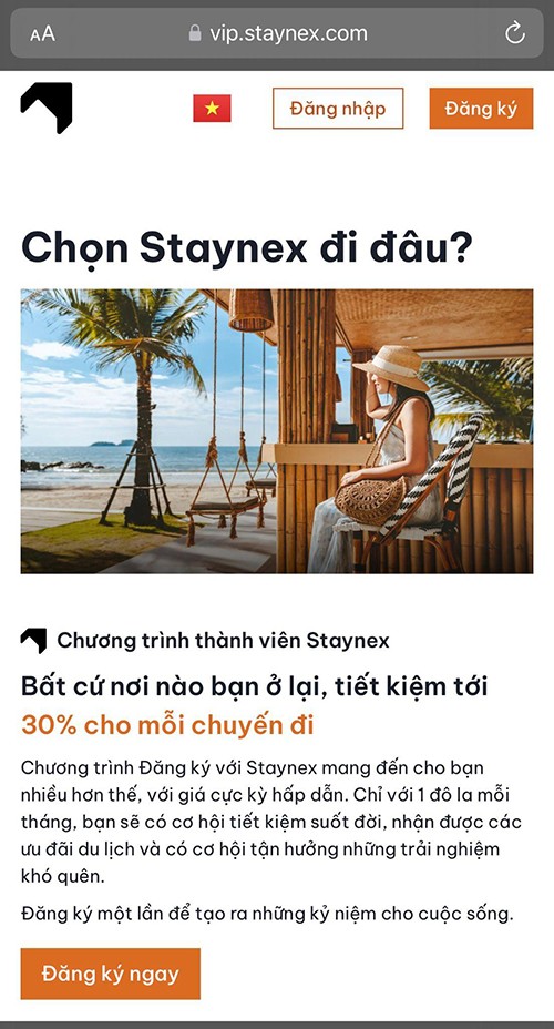 Khách sạn tiếp cận hàng triệu khách hàng mới khi hợp tác với Staynex