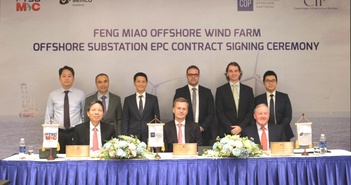 CIP ký hợp đồng với Liên danh PTSC M&C và Semco Maritime về cung cấp trạm biến áp điện gió ngoài khơi CIP ký hợp đồng với Liên danh PTSC M&C và Semco Maritime về cung cấp trạm biến áp điện gió ngoài khơi