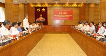 Bàn giải pháp tháo gỡ vướng mắc mặt bằng các dự án điện trên địa bàn tỉnh Vĩnh Phúc Bàn giải pháp tháo gỡ vướng mắc mặt bằng các dự án điện trên địa bàn tỉnh Vĩnh Phúc