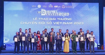 Vinh danh 38 giải pháp, tổ chức chuyển đổi số năm 2023