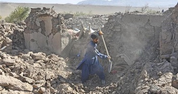 Lại xảy ra động đất mạnh có độ lớn 6,5 ở miền Tây Afghanistan Lại xảy ra động đất mạnh có độ lớn 6,5 ở miền Tây Afghanistan