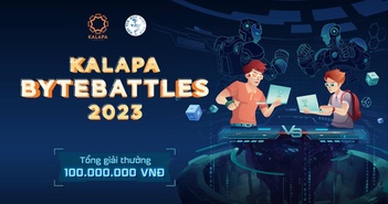 Khởi động cuộc thi KALAPA BYTEBATTLES 2023 - Lập trình không giới hạn Khởi động cuộc thi KALAPA BYTEBATTLES 2023 - Lập trình không giới hạn