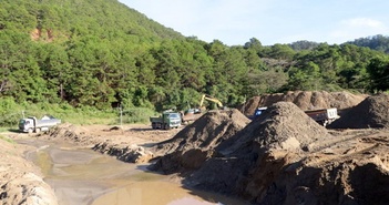 Thừa Thiên-Huế: Xử lý các doanh nghiệp khai thác khoáng sản vi phạm