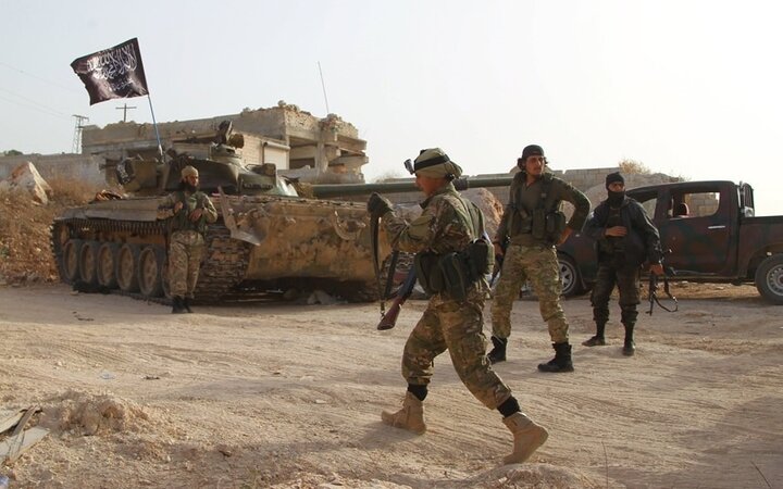 Các chiến binh của Mặt trận Al-Nusra.