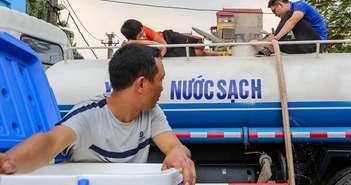 TP Hà Nội: Lý giải việc một số khu dân cư bị mất nước lâu ngày TP Hà Nội: Lý giải việc một số khu dân cư bị mất nước lâu ngày