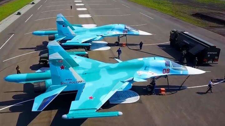 Su-34M.