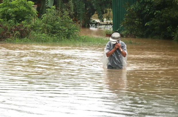 Quảng Trị: Lũ trên các sông lên nhanh, ngập lụt nhiều điểm