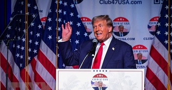 Bầu cử Mỹ 2024: Cựu Tổng thống Trump bỏ xa các ứng viên đảng Cộng hòa Bầu cử Mỹ 2024: Cựu Tổng thống Trump bỏ xa các ứng viên đảng Cộng hòa