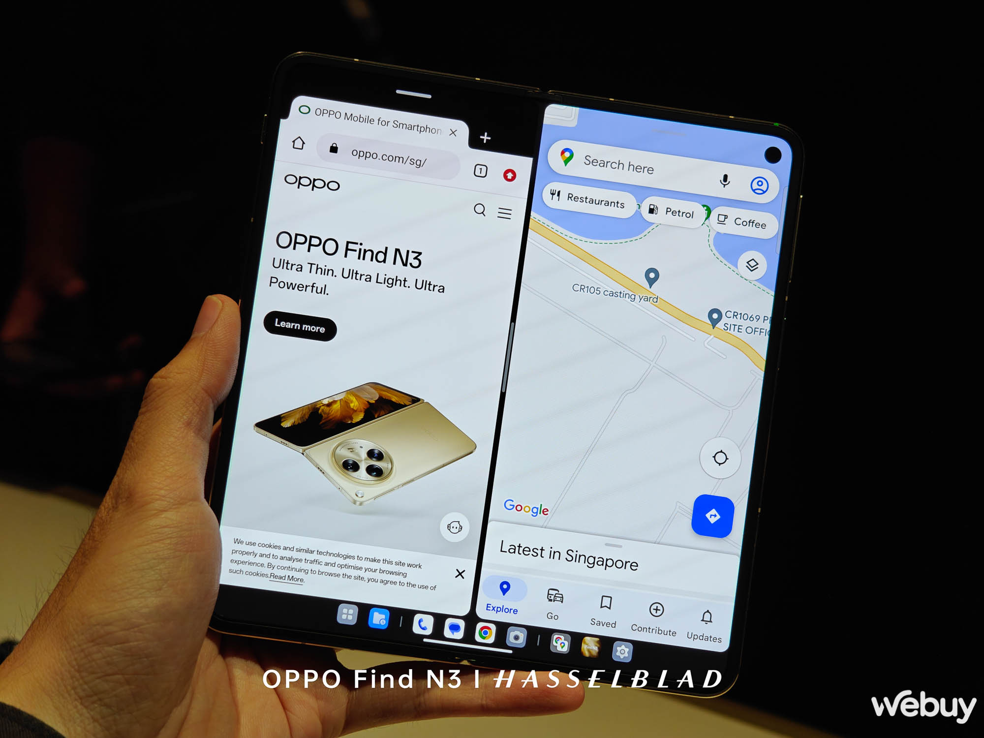 Trên tay OPPO Find N3, chụp bởi OPPO Find N3: Cuối cùng, Samsung đã có đối thủ xứng tầm - Ảnh 15. Trên tay OPPO Find N3, chụp bởi OPPO Find N3: Cuối cùng, Samsung đã có đối thủ xứng tầm - Ảnh 15.