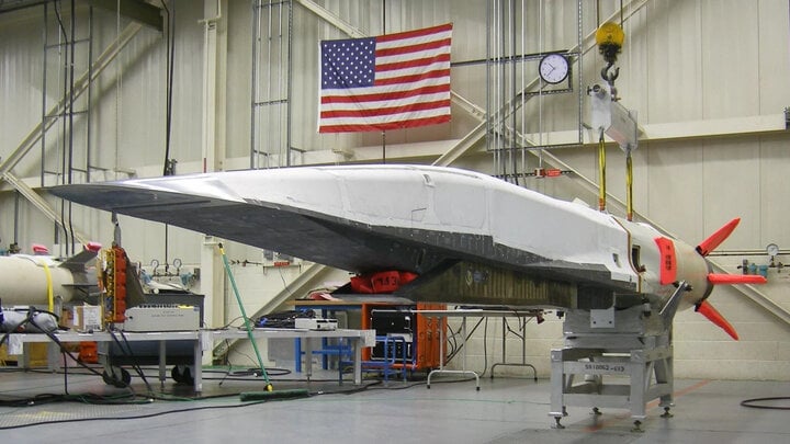 Tên lửa hành trình siêu thanh X-51 được Boeing phát triển cho quân đội Mỹ. (Ảnh: Sputnik)