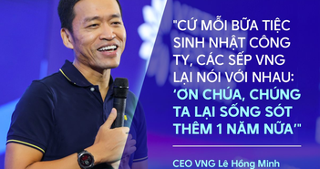 CEO Lê Hồng Minh kể về 3 bài học sinh tồn của VNG trong gần 2 thập kỷ: Đặt mục tiêu siêu đơn giản và liều ăn nhiều!