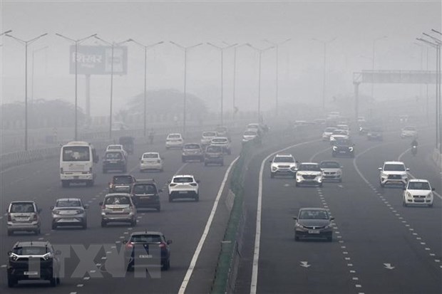Ô nhiễm không khí nghiêm trọng tại Thủ đô New Delhi của Ấn Độ