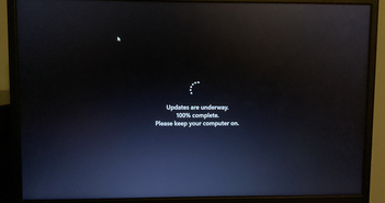 Hướng dẫn cách khắc phục tình trạng treo máy khi Windows Update dừng lại ở 100%