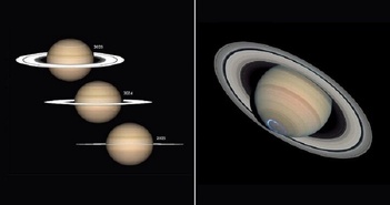 NASA: Vành đai sao Thổ sẽ 'biến mất' vào năm 2025 NASA: Vành đai sao Thổ sẽ 'biến mất' vào năm 2025