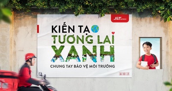 J&T Express kiến tạo giá trị bền vững cho tương lai xanh J&T Express kiến tạo giá trị bền vững cho tương lai xanh
